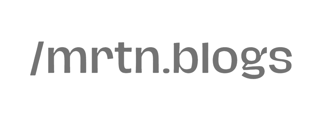 mrtn.blogs logo